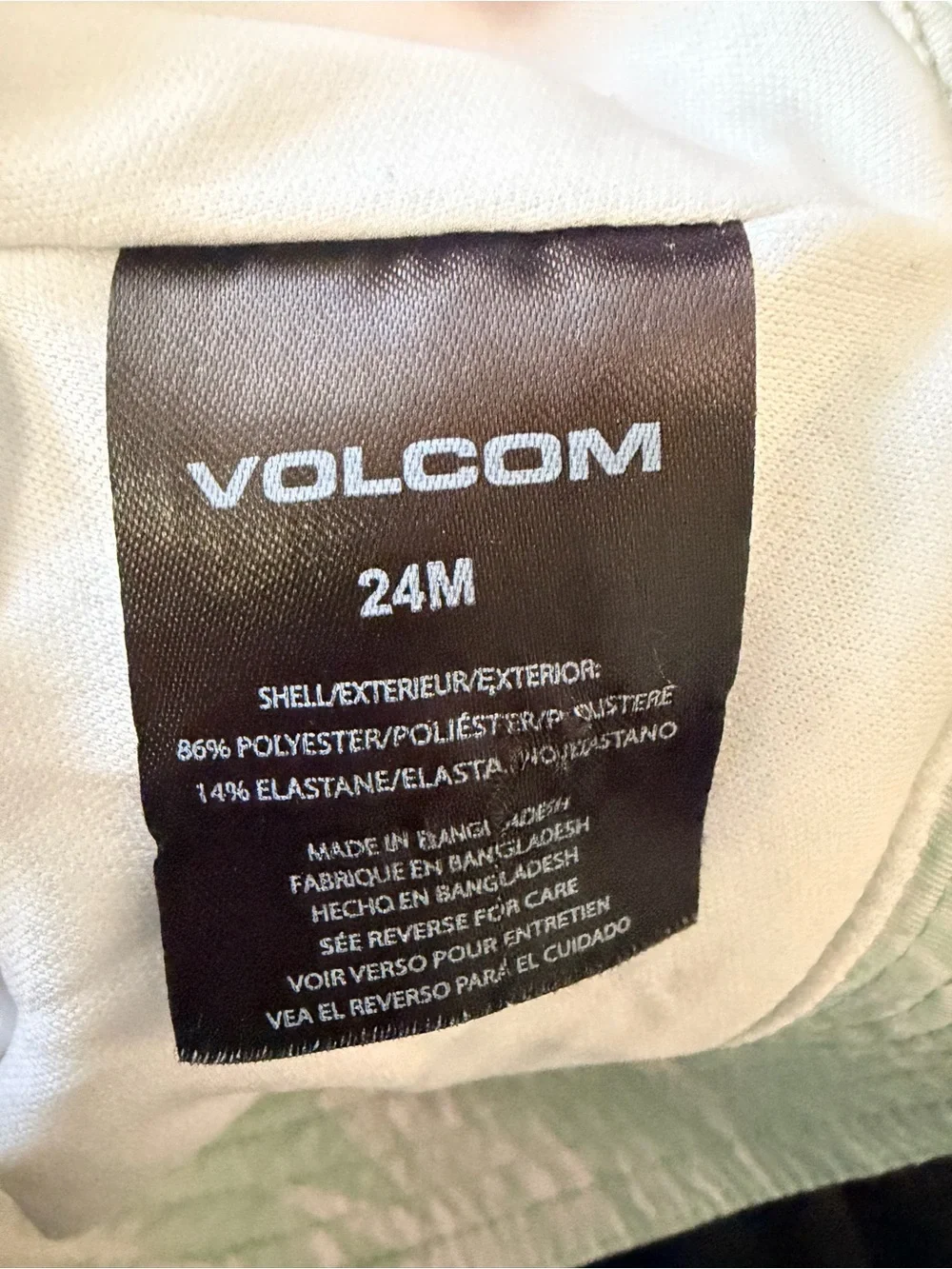 Volcom Kids Light Mint Green Bucket Hat